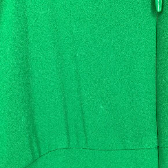 BCBGMaxazria Runway Serafina Dress Womens Sz 4 Malachite Green Hi Low Strapless - Picture 6 of 8